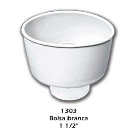 Sello acople bajada cisterna a inodoro goma bco Grap 1303