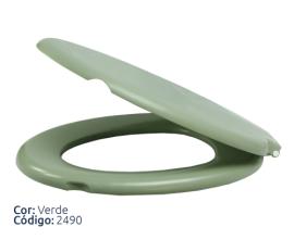 Asiento inodoro ACOLCHADO Alumasa verde