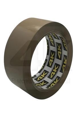 Cinta adhesiva 5cm x 100mtrs MARRON 4K