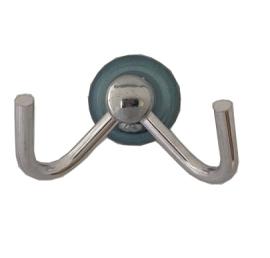 Colgador ropa 2 ganchos perchero ACERO inoxidable unika uncd