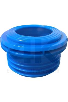 Conexion asiento cuello goma para instalar inodoro 100mm 4k