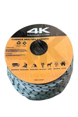 Cuerda nautica Trenzada  3mm 595mtrs  4.2Kg Poliester 4k