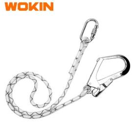 Cuerda p/enganche cinturon o arnes seguridad de 1,8 m