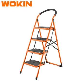 Escalera 4 escalones anchos Wokin 150kg