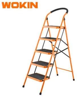 Escalera 5 escalones anchos Wokin 150kg