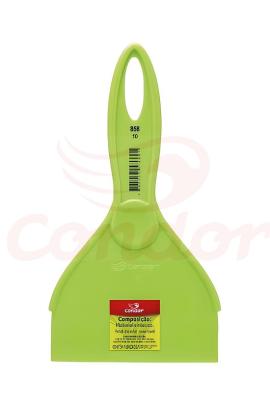 Espatula de plastico lisa  60mm x12u 858-6 91300