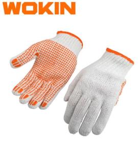 Guante de hilo (puntitos reforzado) Wokin