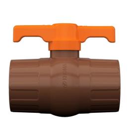 Llave de paso PVC roscable 2