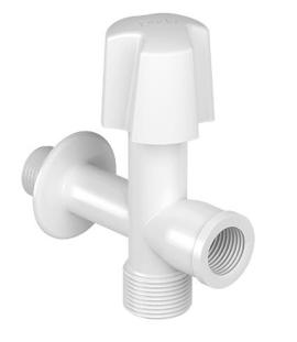 Llave de paso doble para lavarropa Duda