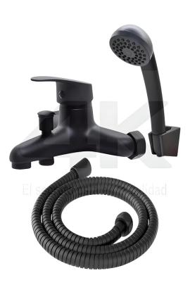 Monocomando ducha c/t Zinc 580g NEGRO 30128000b 4k