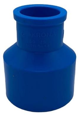 Pieza pvc AZUL Buje reduccion 50x25 Krona