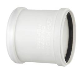 Pieza desague pvc Blanca 150mm CUPLA Krona