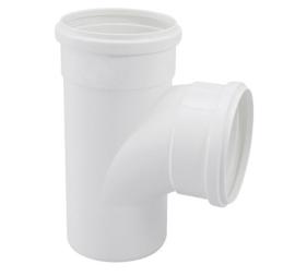 Pieza desague pvc Blanca 150mm TE Krona