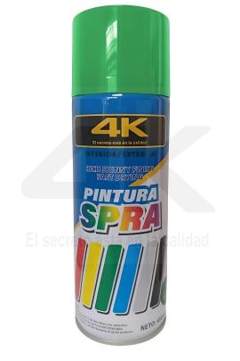 Pintura aerosol VERDE HIERBA Spray 4K