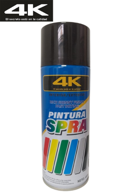 Pintura aerosol NEGRO TEMPERATURA ALTA 350° Spray 4K