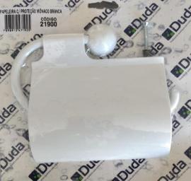 Porta rollo c/protección Monaco Blanco Duda