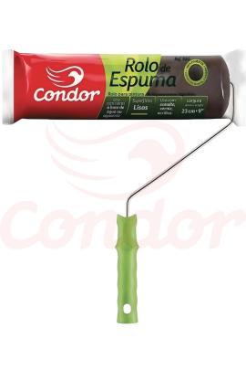 Rodillo espuma poliester gris 23cm 15mm Condor 965