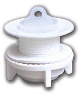 Valvula 7/8 Plastico blanca p/pileta Grap