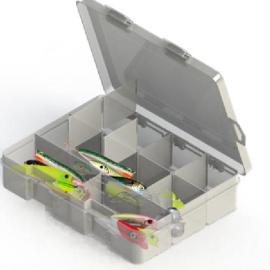 organizador medio 10 comp 22x17x5cm 65017 Valeplast